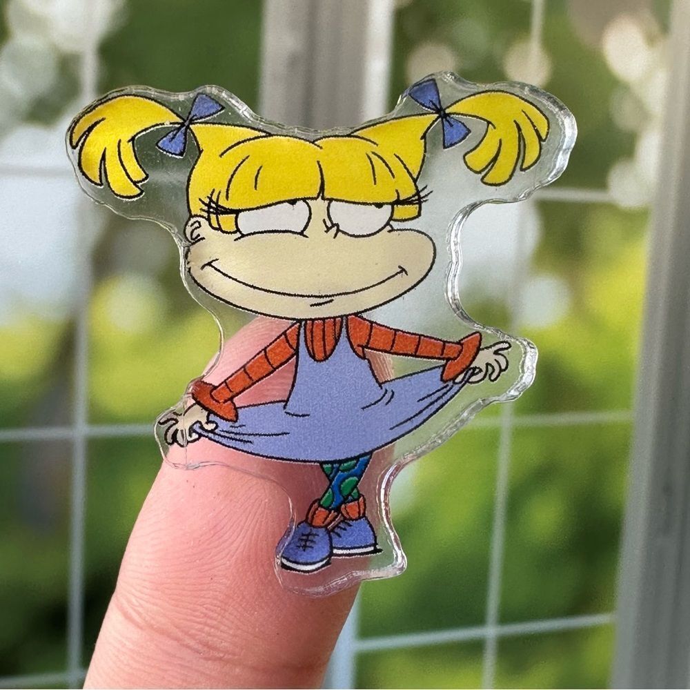 Angelica Rugrats Acrylic Pin/ Brooch
